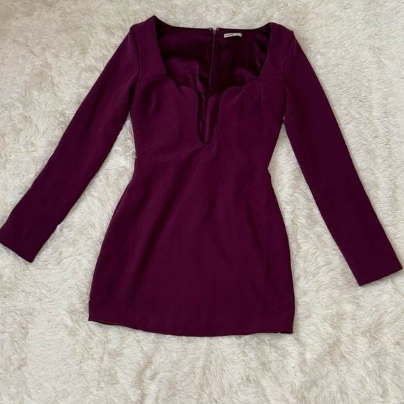 NEW HOUSE OF CB Marcella plunge corset mini dress XS - Picture 3 of 6